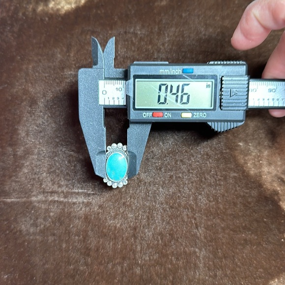 Vintage Sterling Turquoise GORGEOUS ring🤩🔥🔥🔥 - Picture 9 of 10